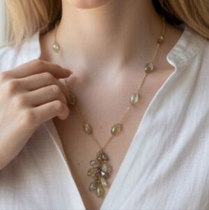 14kt Gold Saks Fifth Avenue And Gemstones Rare Bracelet